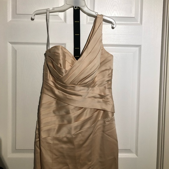 Floor Length Alfred Angelo Bridesmaid Dress - worn once size 12 - Picture 2 of 4